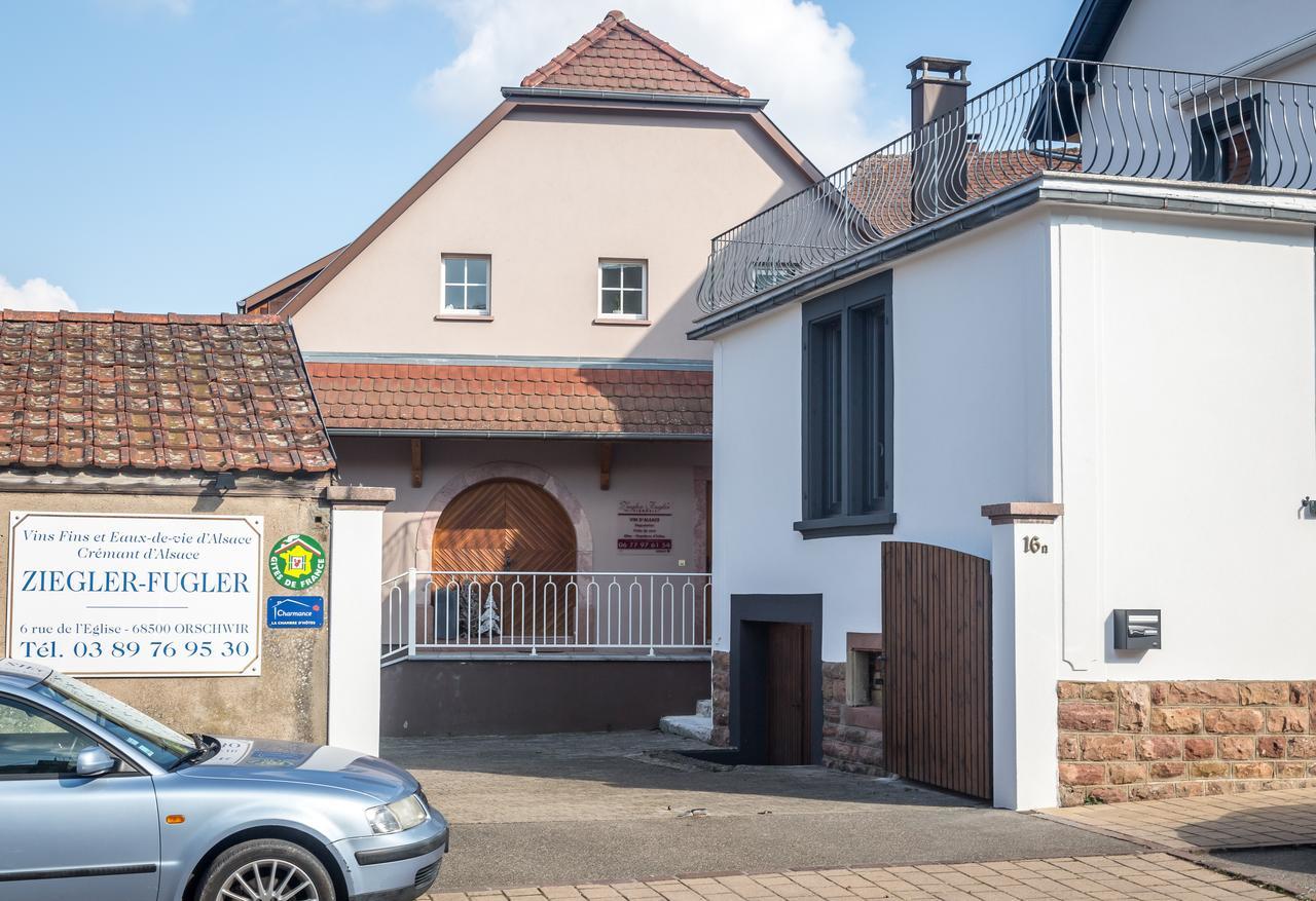 Gites & Chambes D'Hotes Fugler Orschwihr Экстерьер фото